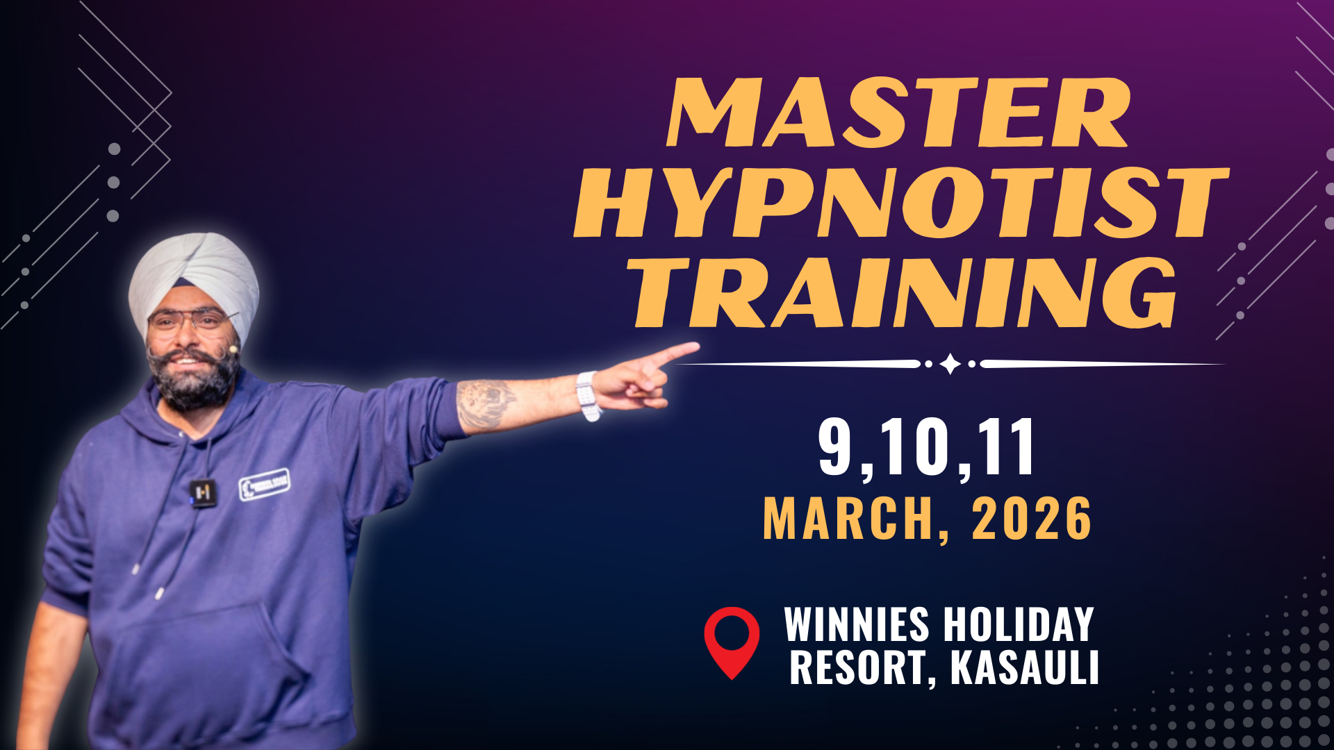 MASTER HYPNOTIST TRAINING