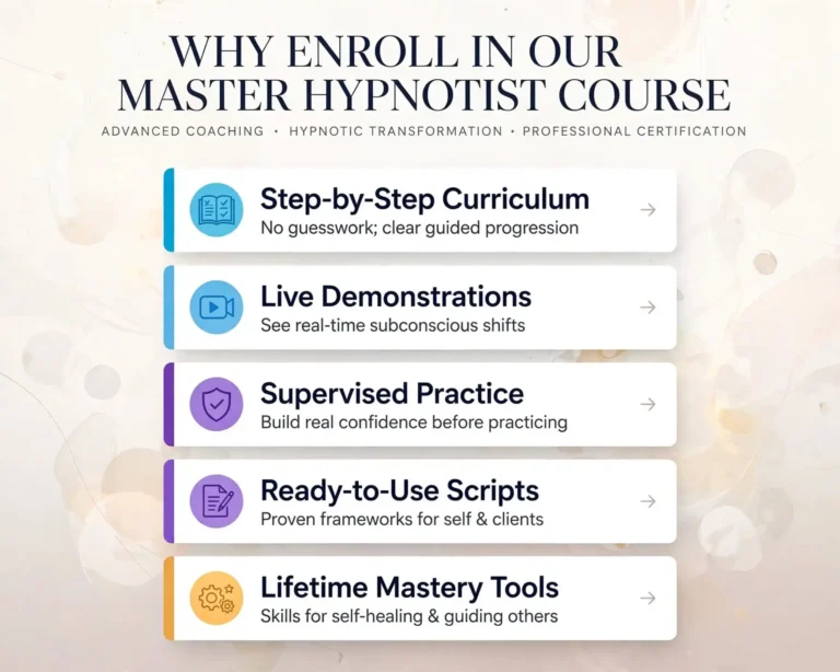 Master Hypnotist Training Course